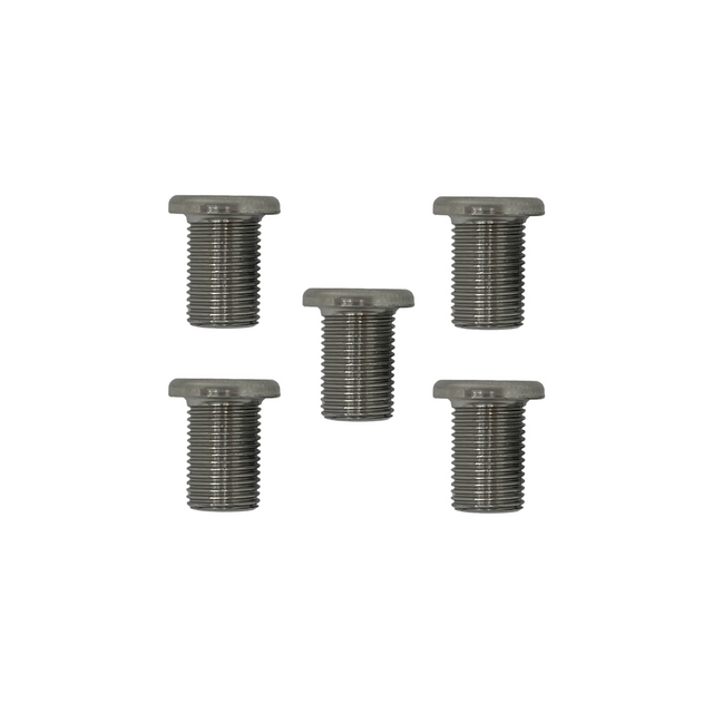 Universal Triple Chainring Fixing Bolts - Silver - Stainless Steel - Choose QTY - Sportandleisure.com (6968057036954)