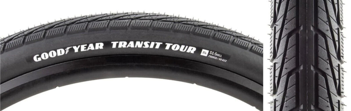 Goodyear Transit Tour S1:Shell - 27.5 x 2.0 Trekking / Hybrid Tyre - Sportandleisure.com