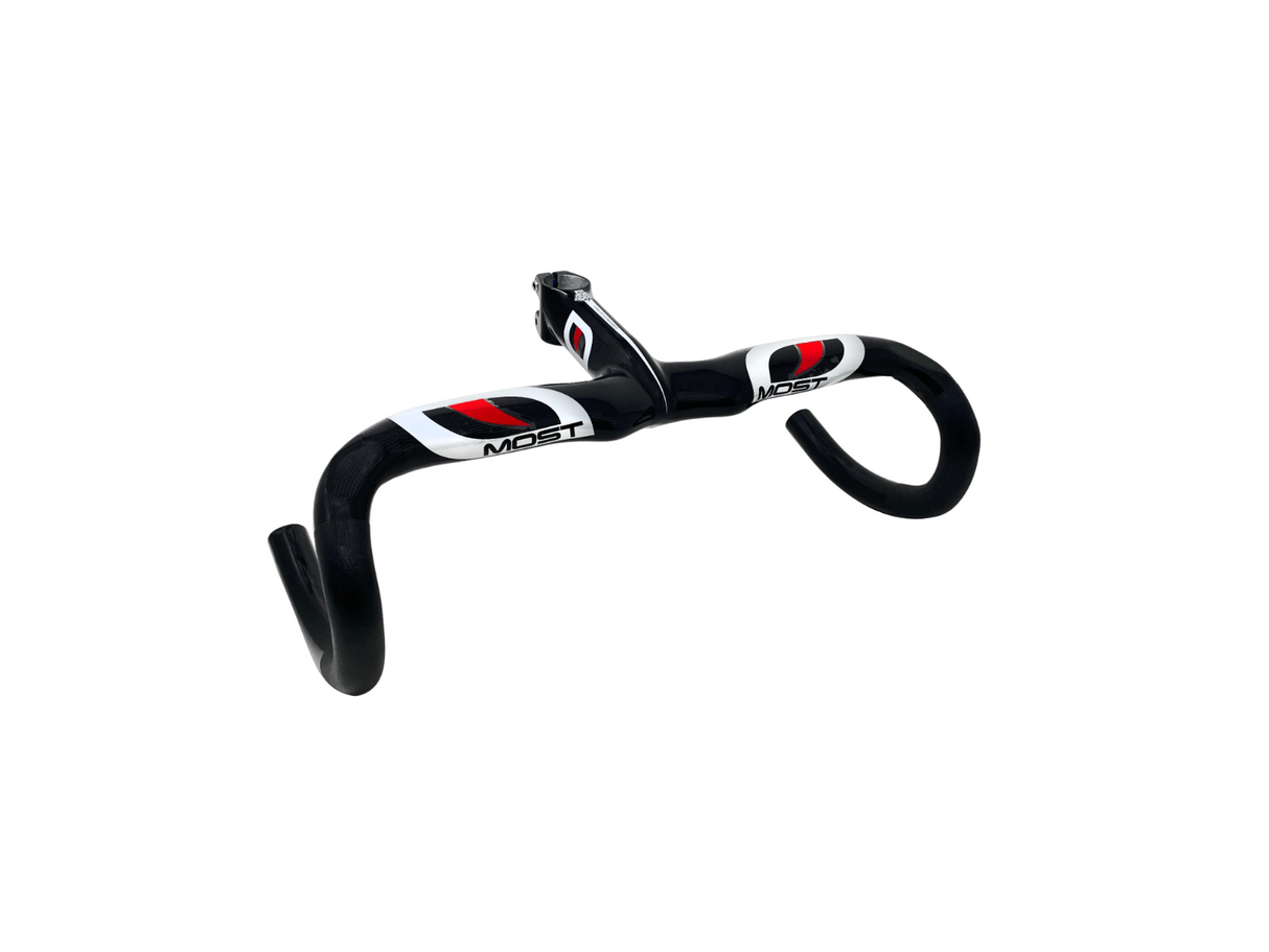 MOST Talon 1K Carbon Aero Handlebars 420mm With Integrated 120mm