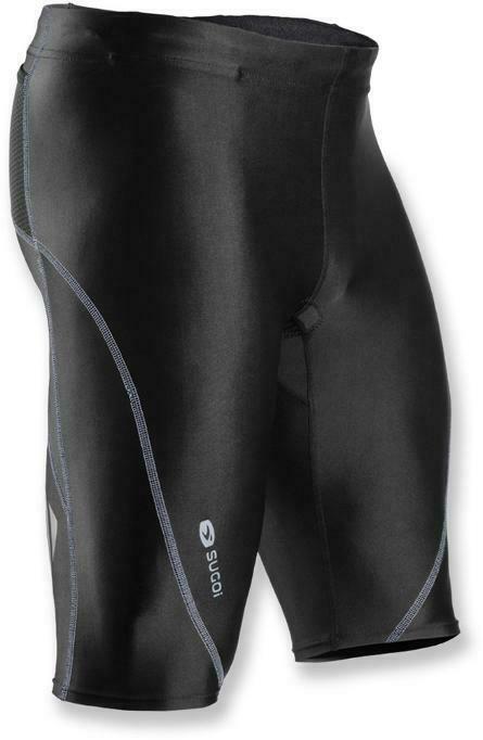 Sugoi Men's Piston 200 Tri Pkt Shorts - Black & White - Choose Size: - Sportandleisure.com (6968072241306)