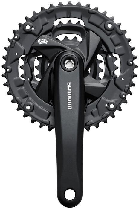 Shimano FC-M371 Square Taper Chainset - 48 / 36 / 26T - 175mm Arm - Sportandleisure.com