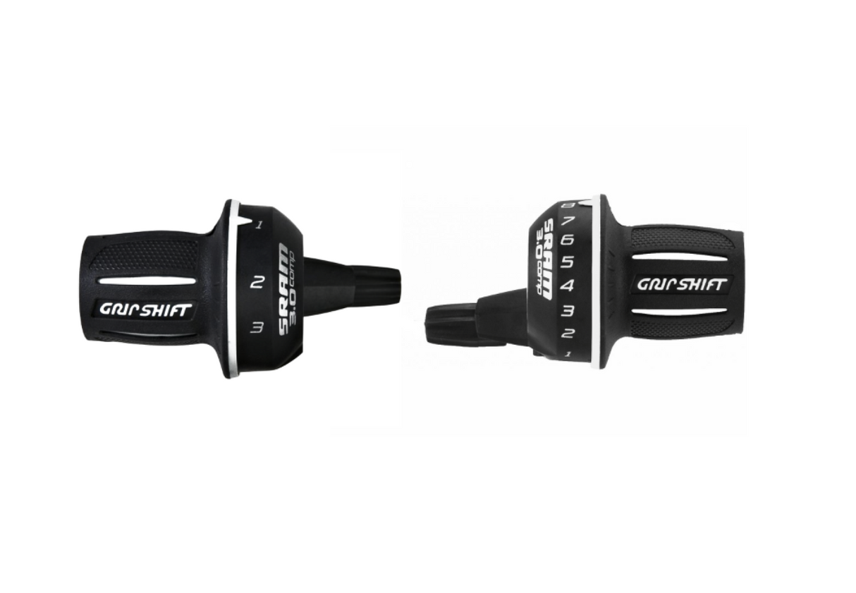 SRAM 3.0 Comp 3 x 8 Speed Shifter Set Including Gear Cables - Sportandleisure.com (6968086200474)