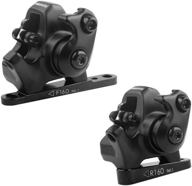 Tektro MD-C510 Flat Mount Disc Brakes For Road & Gravel Bikes - Black - Sportandleisure.com