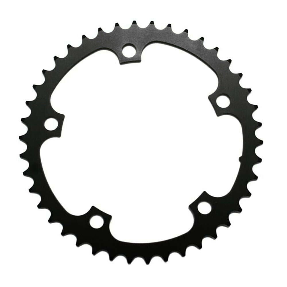 Single Speed Bicycle Chainring - 5 Bolt - 42T - Black - Sportandleisure.com (7062376677530)