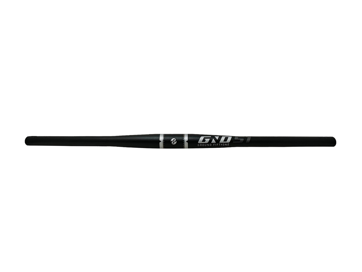 Ghost GND 51 Team Alloy Flat Bars - 740mm - Black - Sportandleisure.com