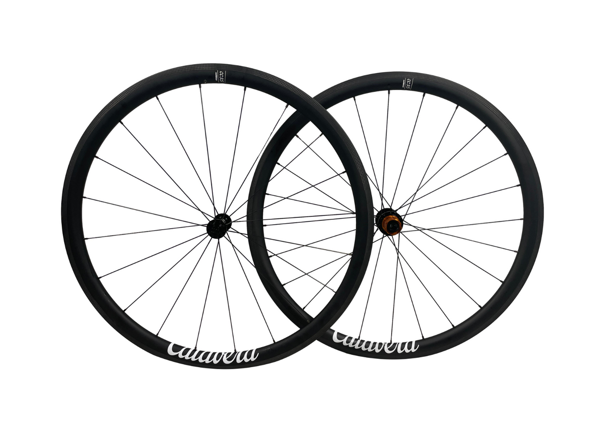 RSP Calavera CC35 Carbon Rim Brake Wheel Set Sportandleisure