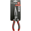 7 Inch Long Nose Pliers With Cutter - Soft Grip Handle - By Simply Tools - Sportandleisure.com (6968004608154)