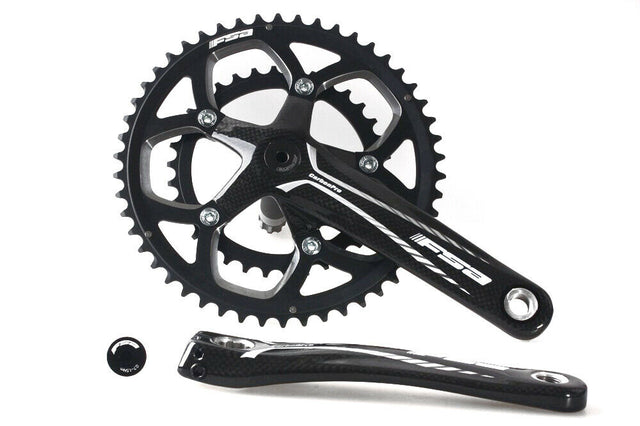 FSA Carbon Pro Chainset - 53 / 39 Tooth / 170mm - 130mm BCD - ISIS - Sportandleisure.com (6968101732506)