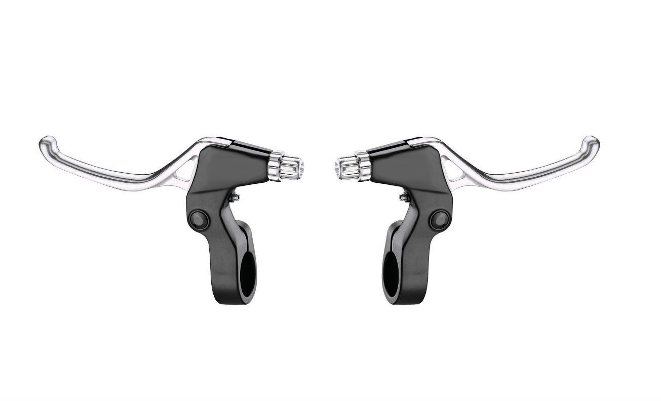 Tektro TS325A Junior MTB V Brake Levers Black Silver Sportandleisure