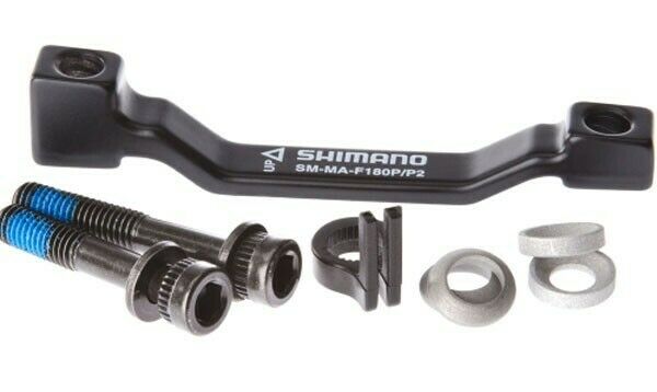 Shimano SM-MA90 Front Mount Adaptor Front Post to Post - 180mm - ASMMAF180-P/P2 - Sportandleisure.com (6967875698842)