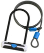 XLC 14mm Ultra Secure D-Lock / U Lock With 1.2m Extra Loop Cable For Wheels - Sportandleisure.com (6967879303322)
