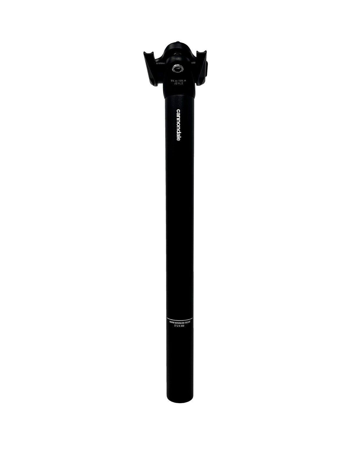 Cannondale Three 27.2mm Seatpost - 350mm - Black - Sportandleisure.com