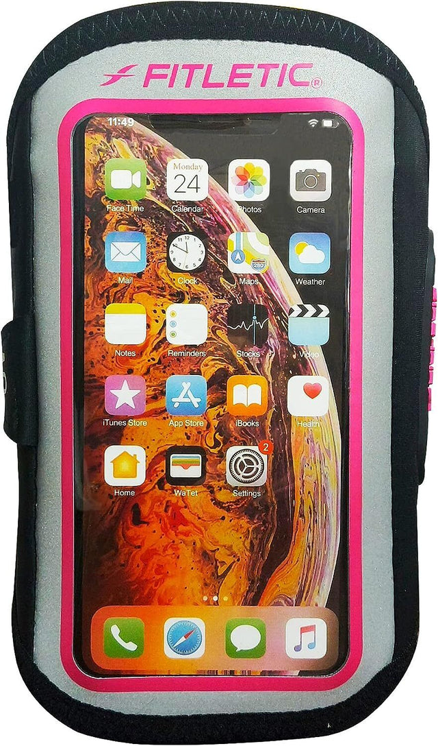 Fitletic Forte Plus Phone Armband For Running - For iPhone 14 Plus & Similar - Sportandleisure.com