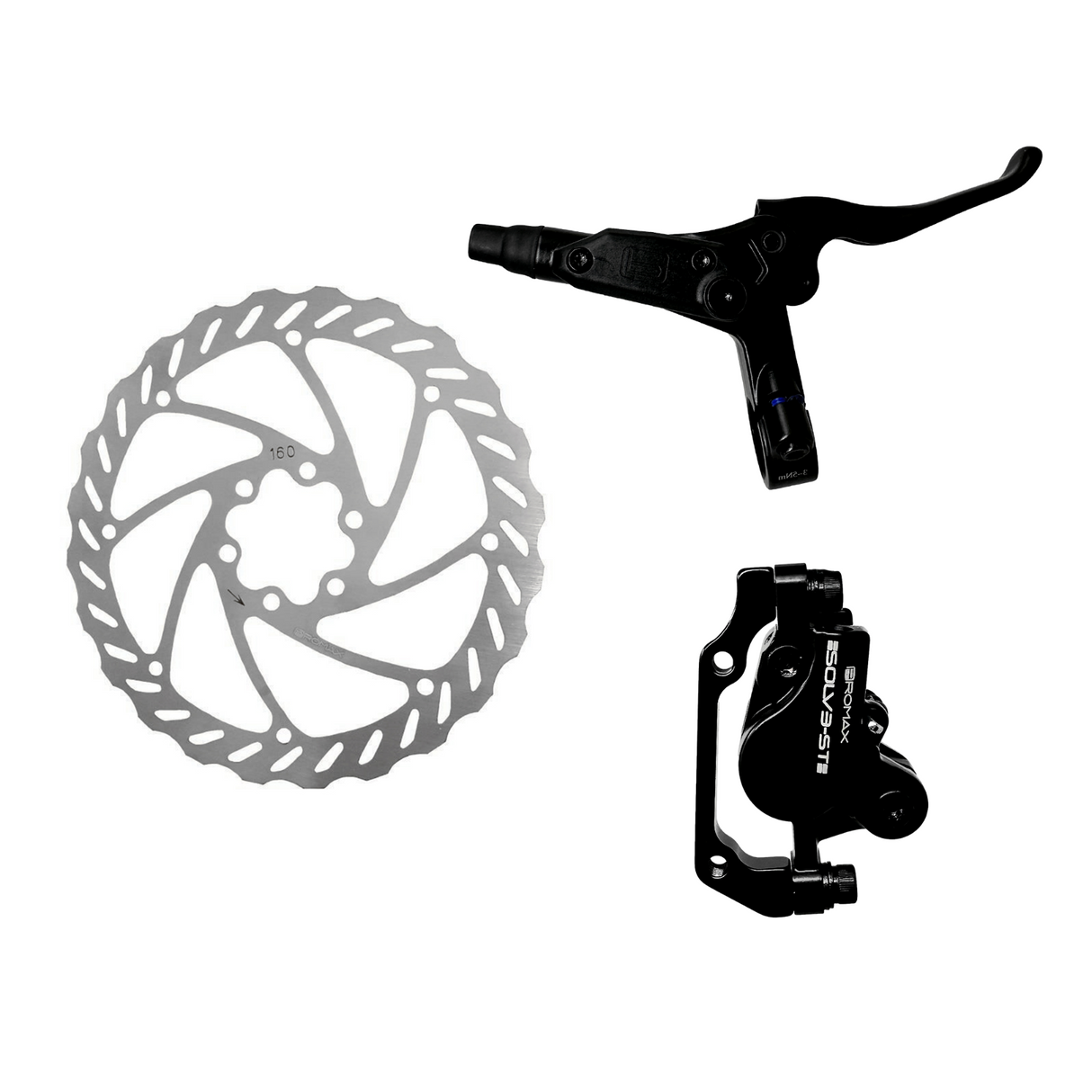 Promax Solve ST Hydraulic Junior Disc Brake Set  - 1200mm + 650mm Hose - EU Spec - Sportandleisure.com