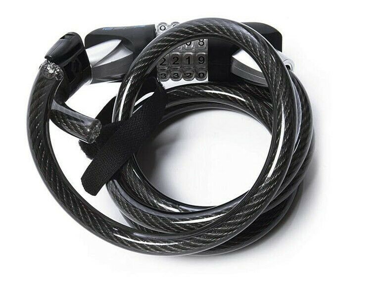 RSP Aura Illuminated 15mm Combination Lock - 1M Cable - Sportandleisure.com