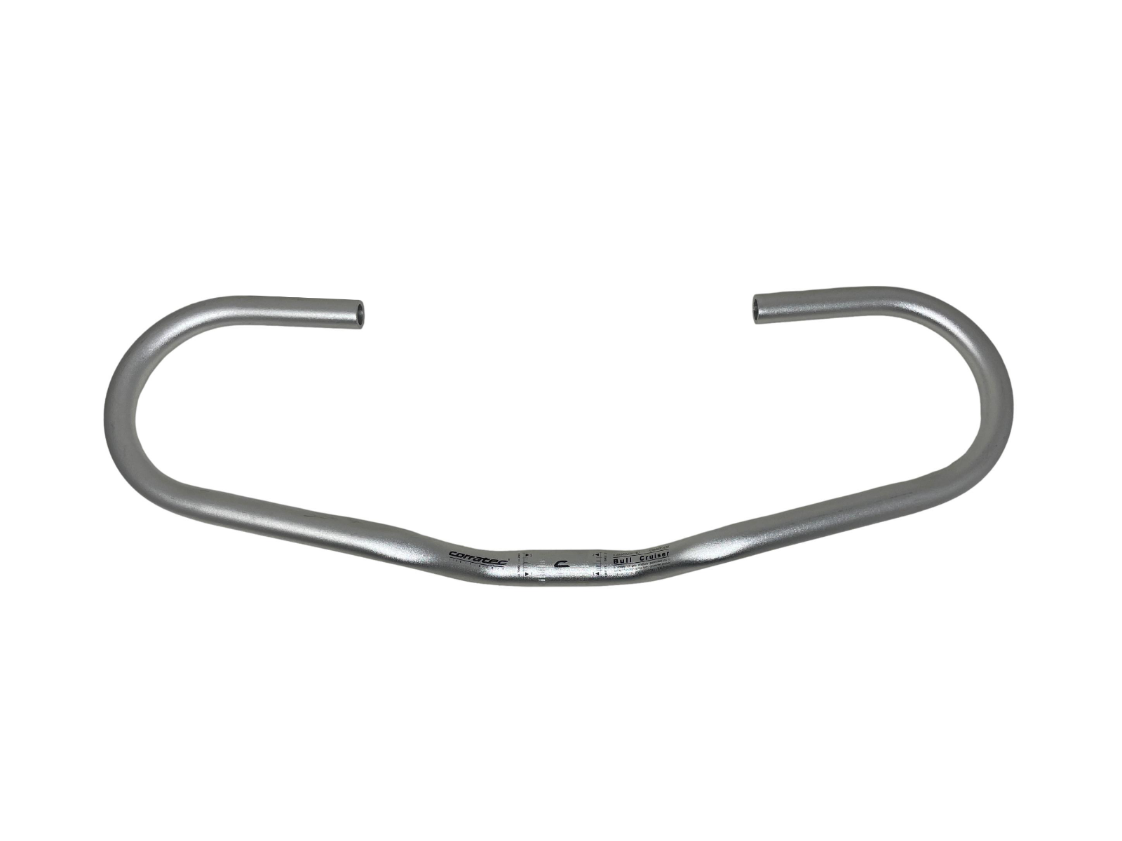 Corratec Bull Cruiser Aluminum Handlebar 585mm Silver 25.4mm