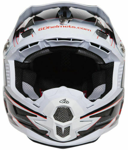 6D ATB-1 Attack Full Face Enduro / Down Hill Helmet – Large – Black & White - Sportandleisure.com (6968031772826)
