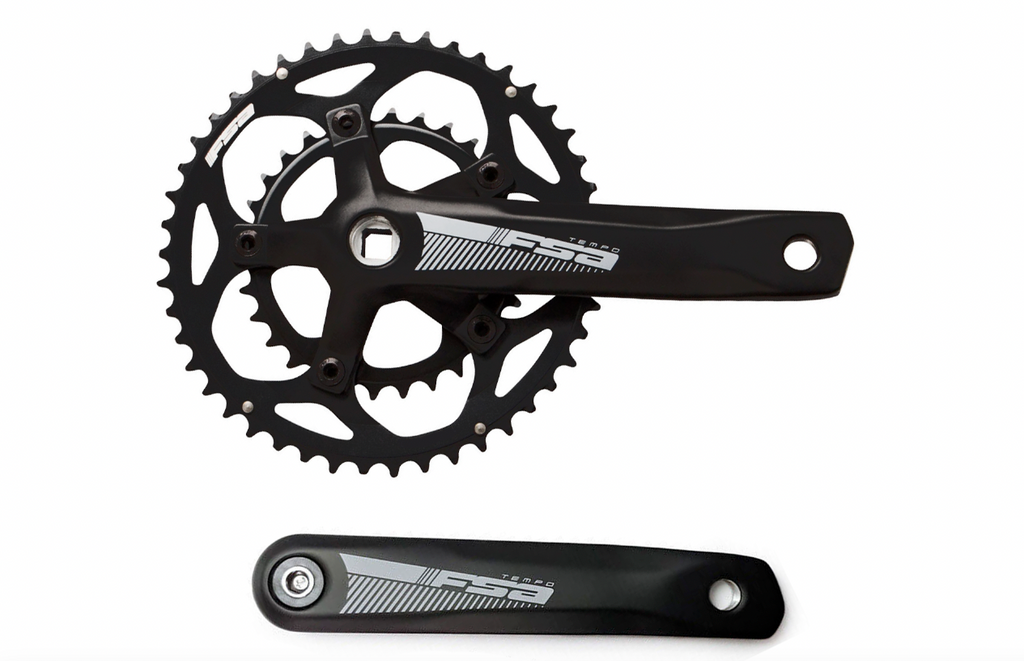 FSA Tempo Compact Road Chainset - 50 / 34T - 175mm Crank Arm - JIS Squ