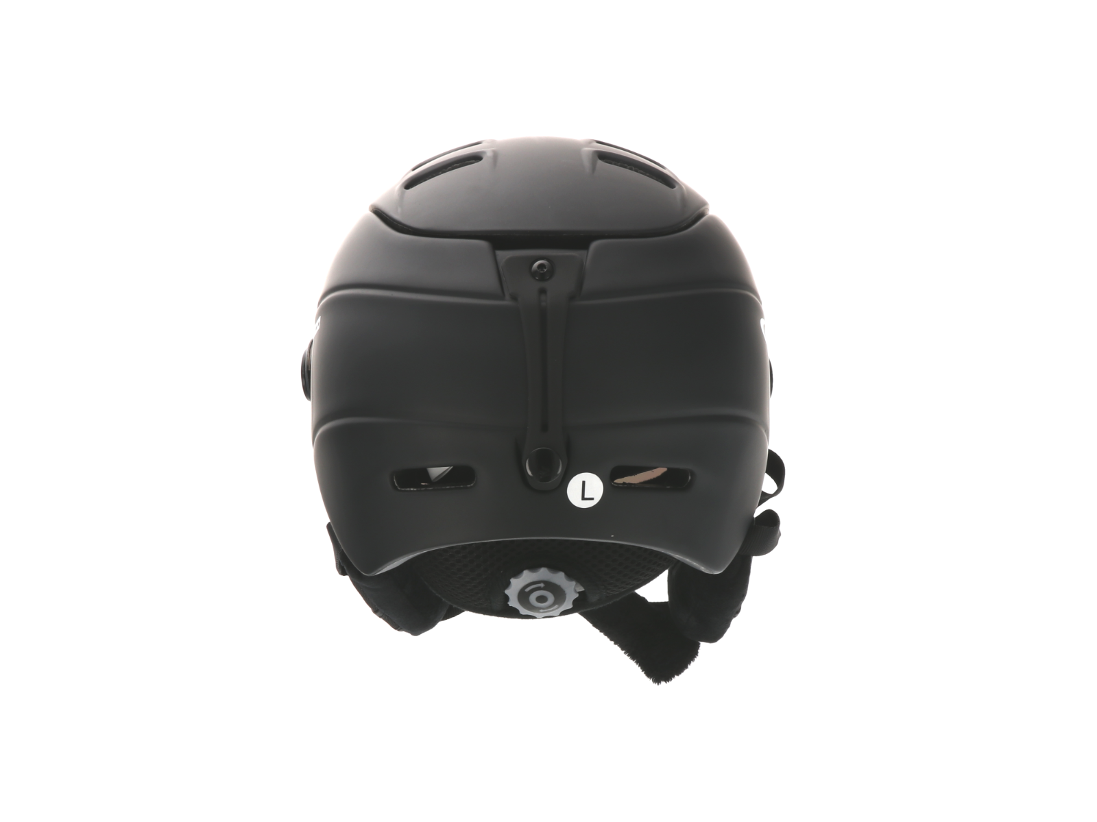 Ammaco 12 Vent Visor Ski Helmet Black - Mirror Silver & Yellow Low Light Lens - Sportandleisure.com (6968169201818)