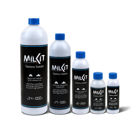milKit Tyre Sealant - Choose Size - Sportandleisure.com