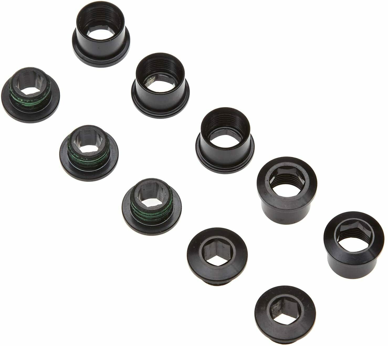 Truvativ 5 Piece Chainring Bolt Kit - Black - 11.6915.009.000 - Sportandleisure.com (6968054874266)