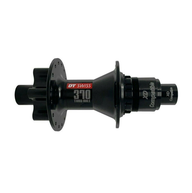 DT 370 Rear Hub - XD Drive - 6-Bolt - Black - 142 x 12mm - Sportandleisure.com (6968005165210)
