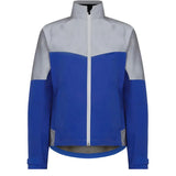 Madison Stellar Reflective Women's Waterproof Jacket - Size 10 - Blue / Silver - Sportandleisure.com