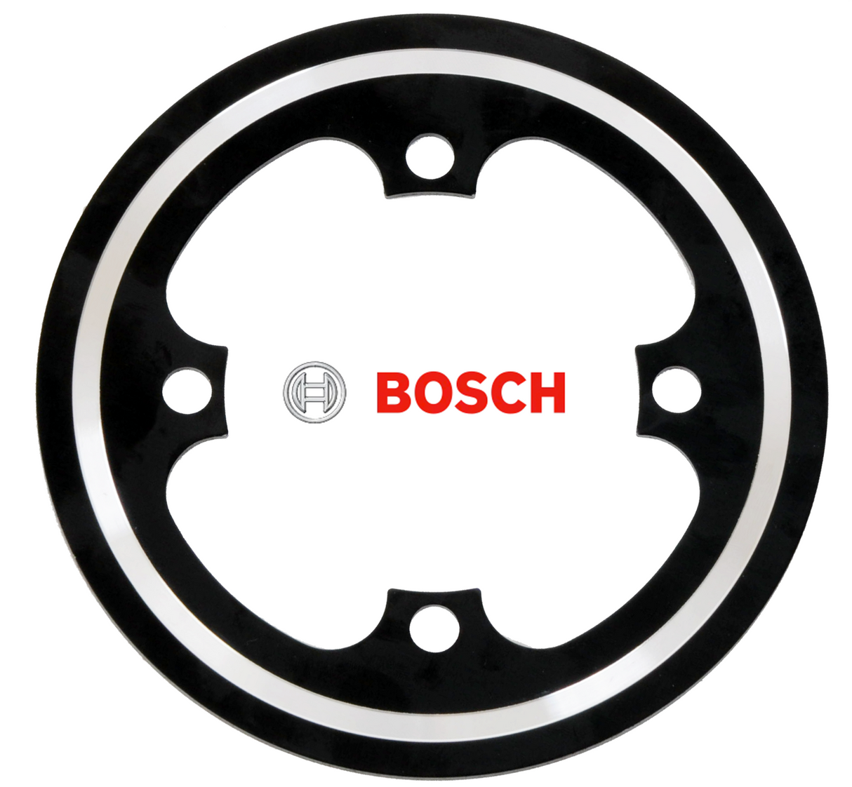 Bosch E-Bike 38T Chain Guard / Chain Wheel Protector - CNC Alloy - Black/Silver - Sportandleisure.com (6968088920218)