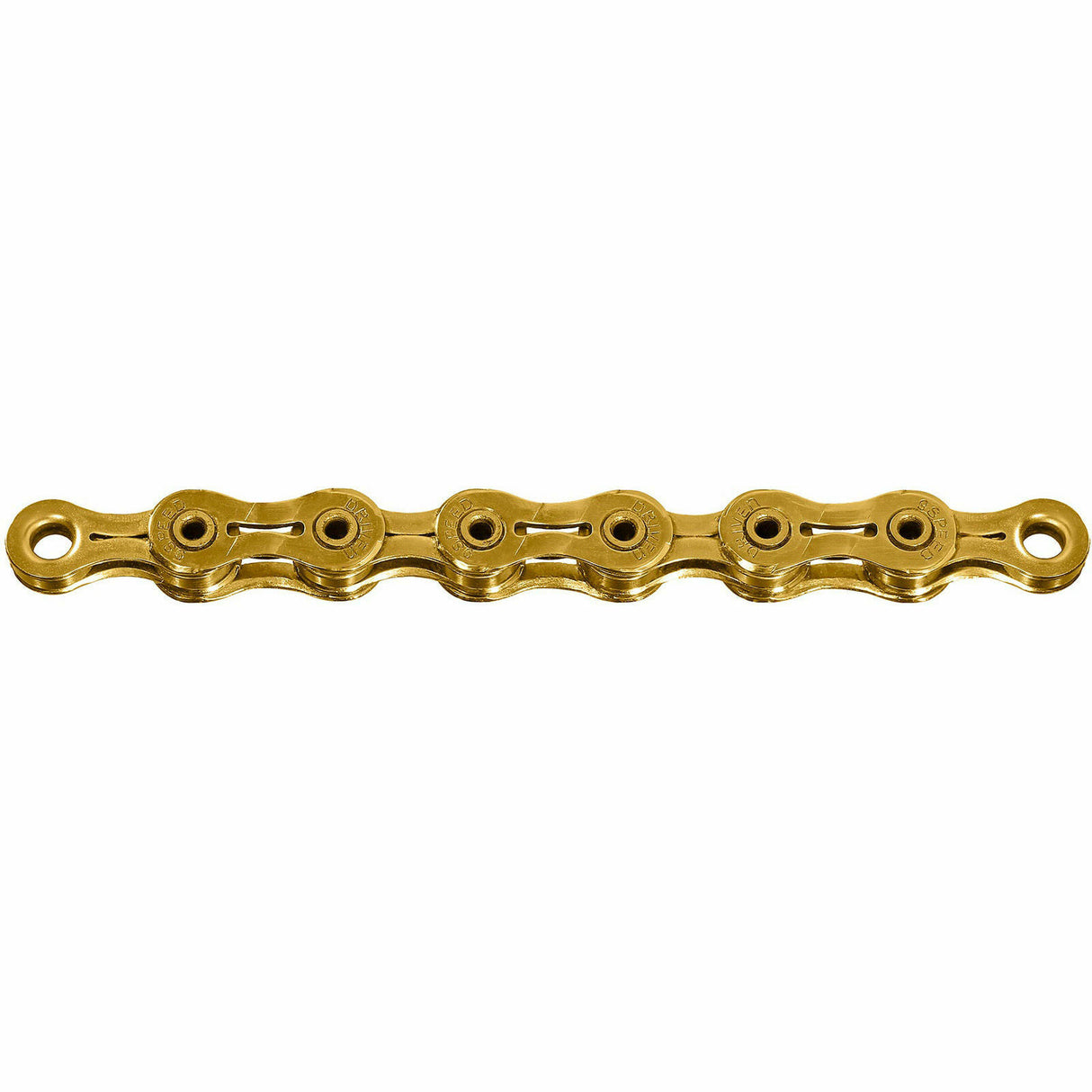 SunRace CNM9Z 9 Speed Hollow Pin Chain - Gold - 116 Link - Sportandleisure.com (6968142495898)