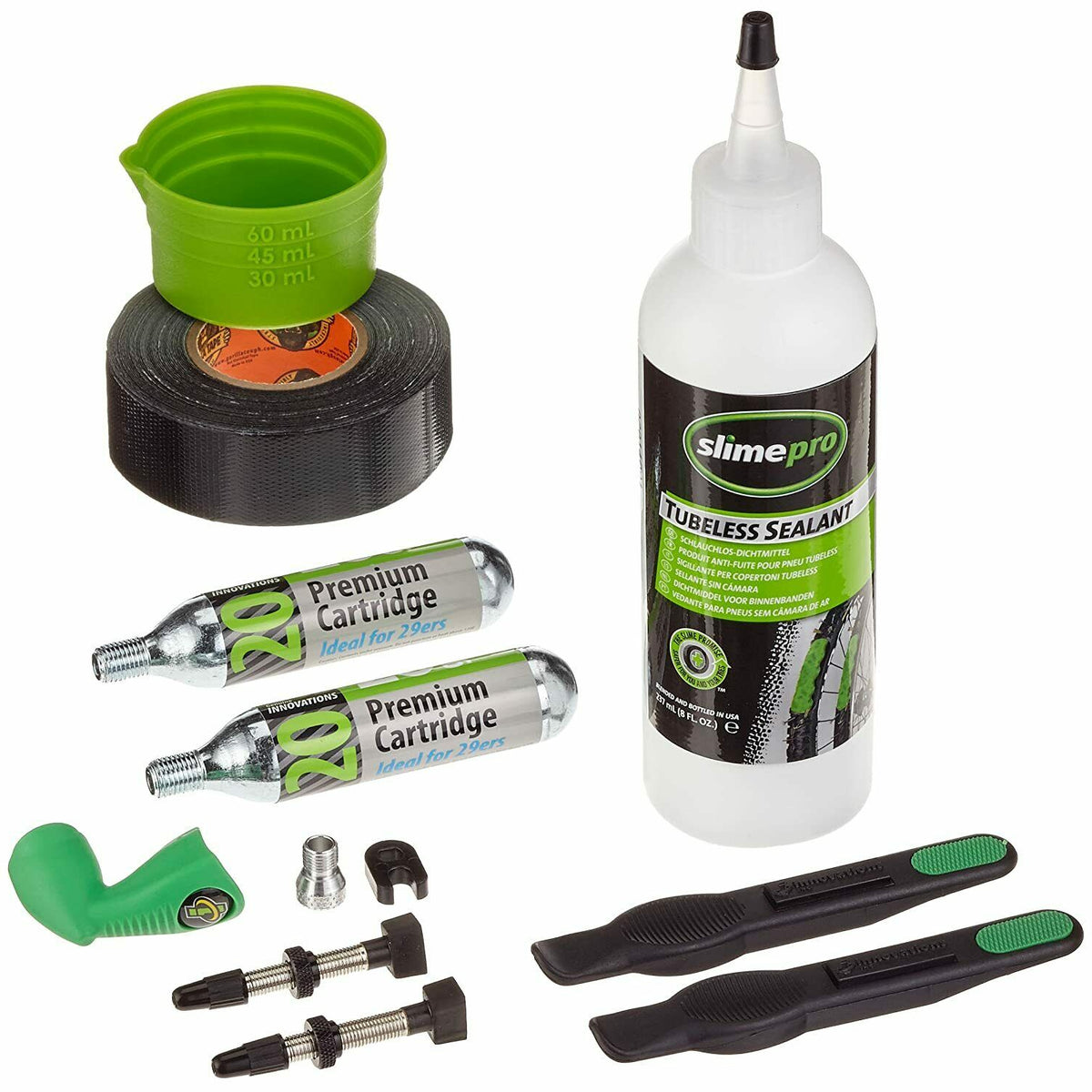 Slime Pro 8oz Tubeless Ready Kit - RRP: £49.99 – Sport & Leisure