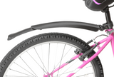 26" Bike Mudguard Set - Front And Rear - Black - To Fit 20" / 24" / 26" - Sportandleisure.com (6967984881818)