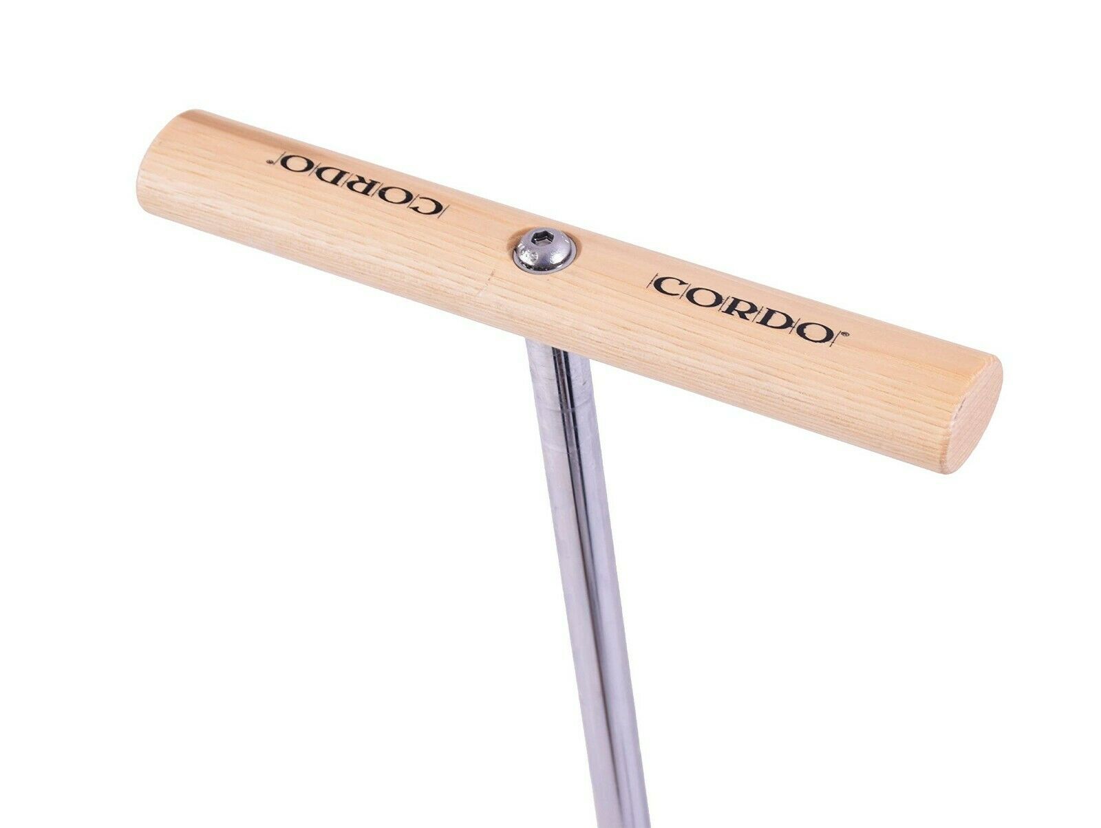 Cordo Inspire Traditional Wooden Handle Track Pump - High Volume - Digital Gauge - Sportandleisure.com (6968016666778)