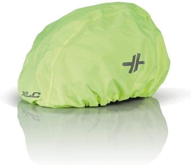 XLC Helmet Fluorescent Yellow Rain Cover - One Size - Sportandleisure.com