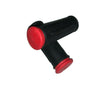 Herrmans 90mm Bicycle Grips - For Grip Shift Bicycles - Black & Red - Sportandleisure.com (6968025317530)