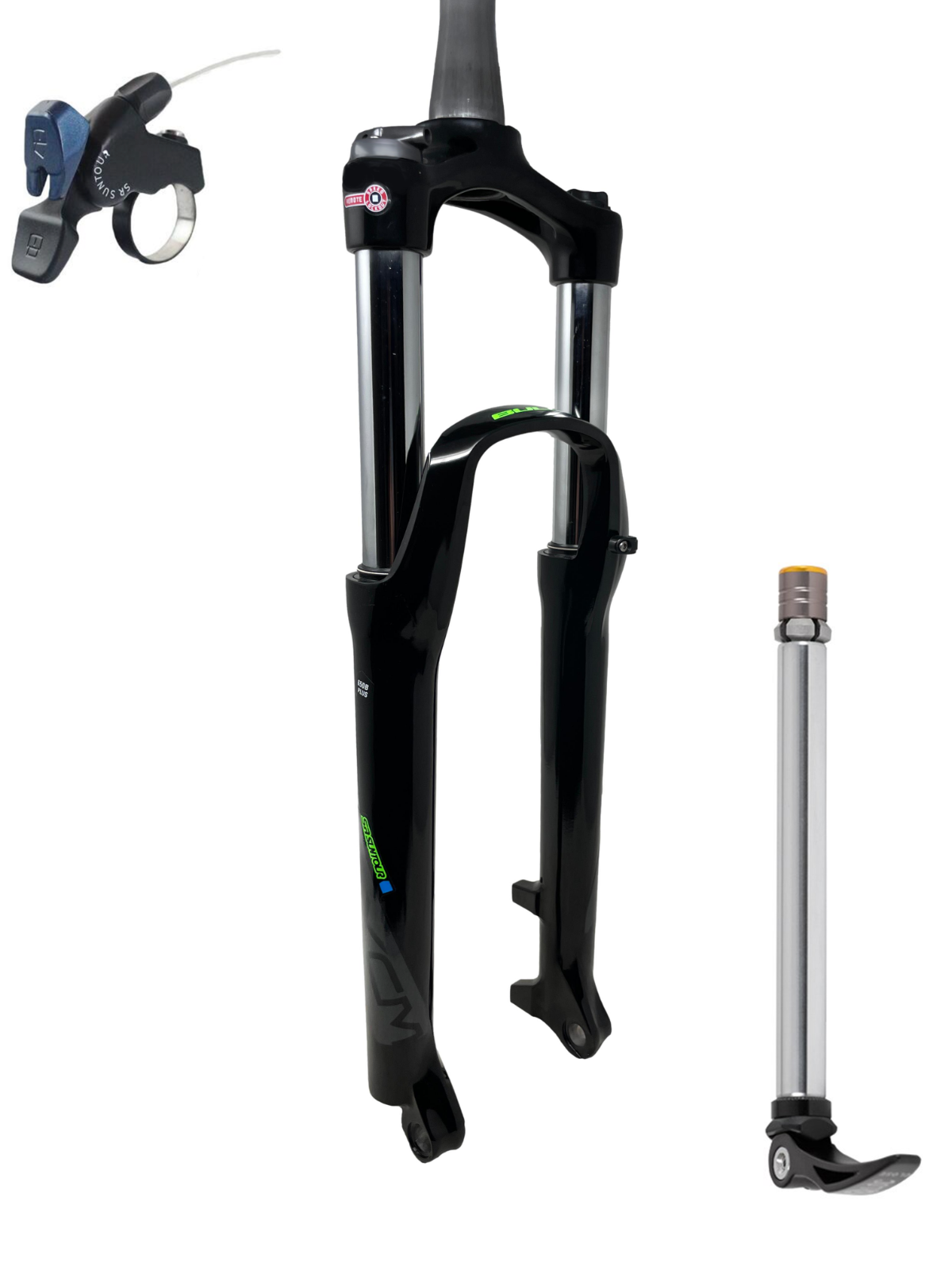 SR Suntour XCM 32 27.5 Tapered Boost Suspension Fork 120mm Travel 15 x 110mm With Lockout Remote