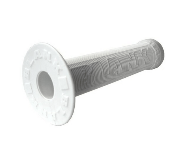 Blank BMX Logo Grips - White - Sportandleisure.com (7006371840154)