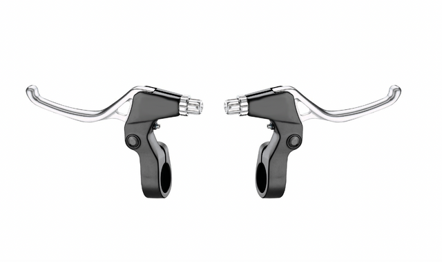Tektro TS325A Junior MTB V Brake Levers Black Silver