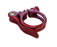 XLC L05 Ø35.0mm Quick Release Aluminum Seat Post Clamp - Red - Sportandleisure.com