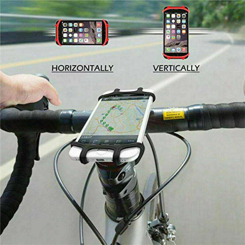 Silicone Phone Holder For Bikes / Motorbikes / Pushchairs - iPhone / Samsung - Sportandleisure.com (6968170053786)