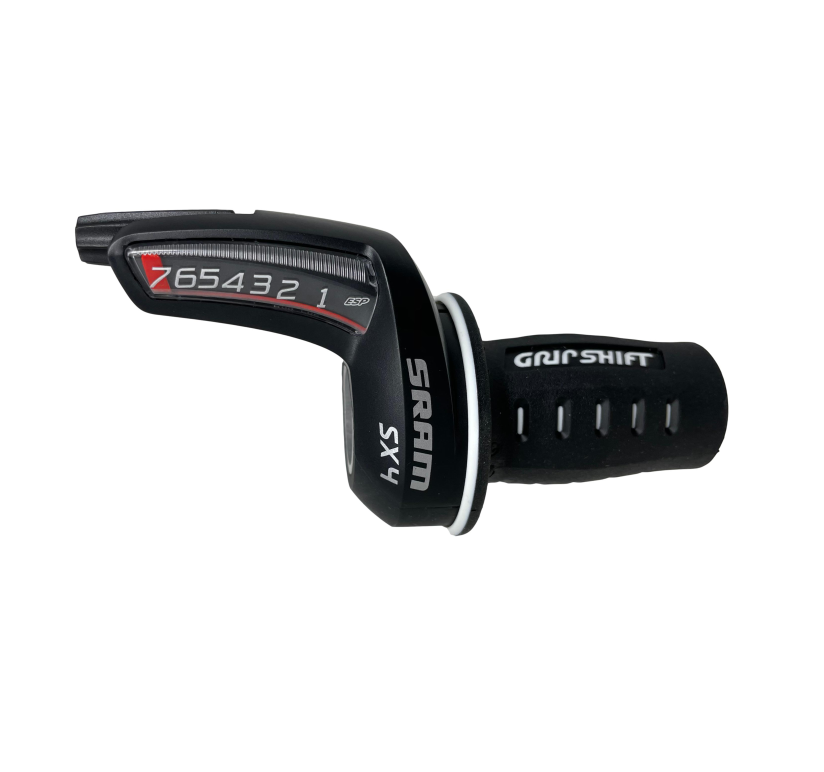 SRAM X4 7 Speed  Gripshift Shifter - Including Gear Cables - Sportandleisure.com (6968152195226)