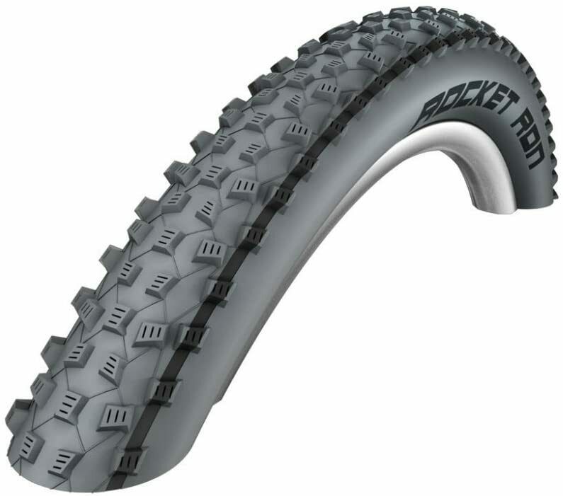 Schwalbe Rocket Ron Evo 26 x 2.25 Folding MTB Tyre - Graphite Grey - TLR - Sportandleisure.com