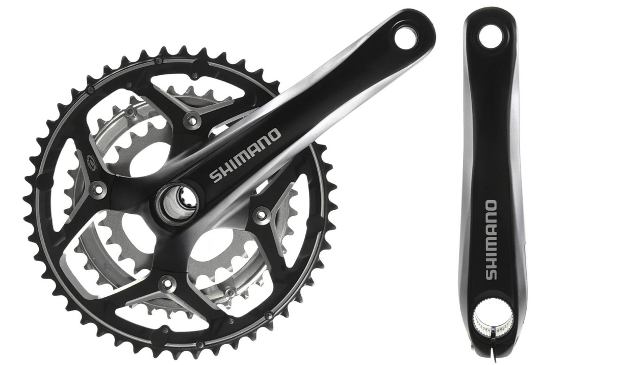 Shimano Fc-m543 9 Speed Mountain Bike Chainset - 170mm Arm 