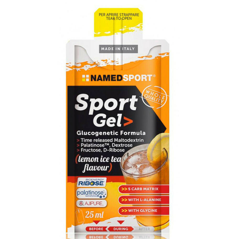 Namedsport Sport Gel Pure Energy - Lemon Ice Tea Flavour - Sportandleisure.com (7448650055937)