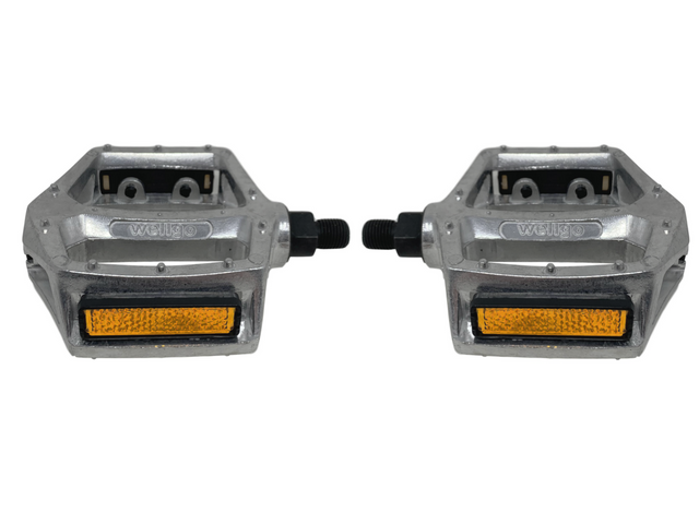 Sprint Wellgo Alloy Platform Pedals For Early MTB / BMX / One Piece Crank Bikes - Sportandleisure.com (6968000053402)