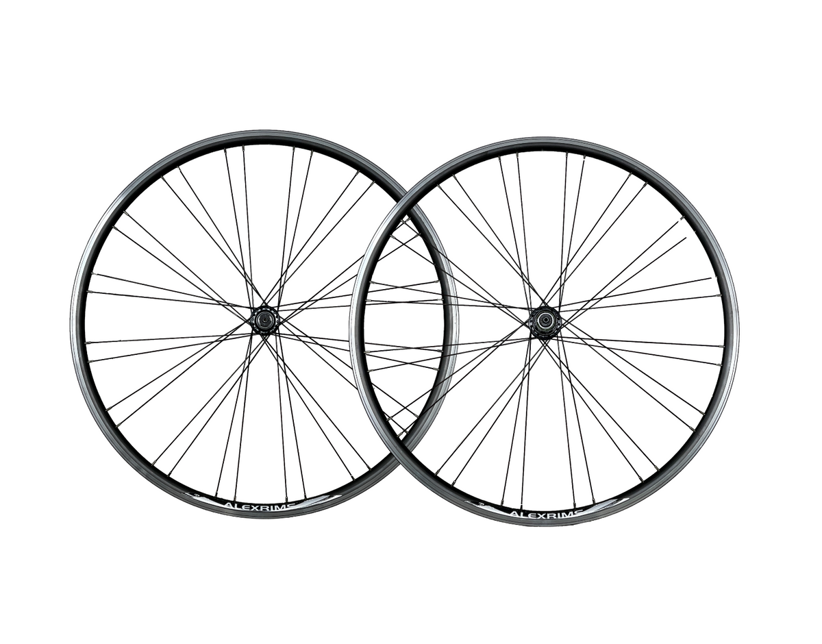 Alex Single Speed Rims Alex Rims R500 Aluminum Clincher 700c Wheelset - 9/10 Speed - Black ...