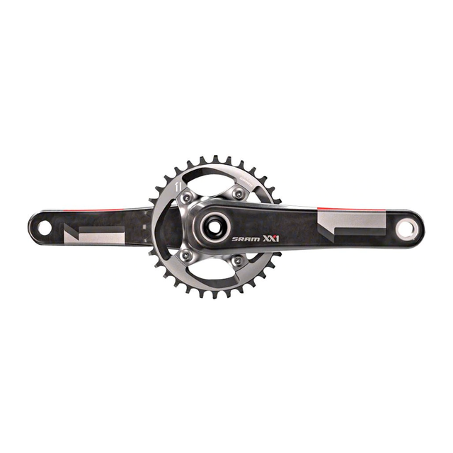 SRAM XX1 Fat Bike Carbon Chainset - GXP - 28T - 175mm Crank Arm - Sportandleisure.com