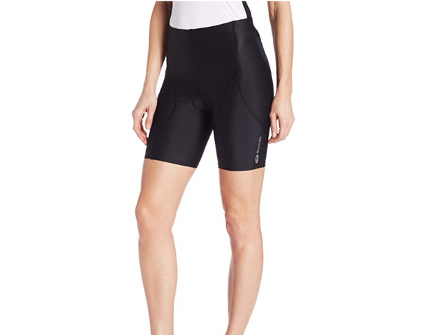 Sugoi Women's Piston 200 Tri Pkt Shorts 7" - Black & White - Choose Size: - Sportandleisure.com (6968065589402)