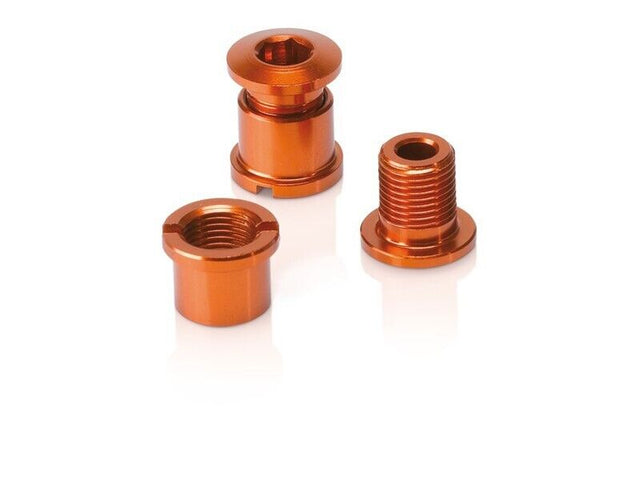 XLC Chainring Bolts - Orange - 5 Piece Set - CR-X01 - Sportandleisure.com