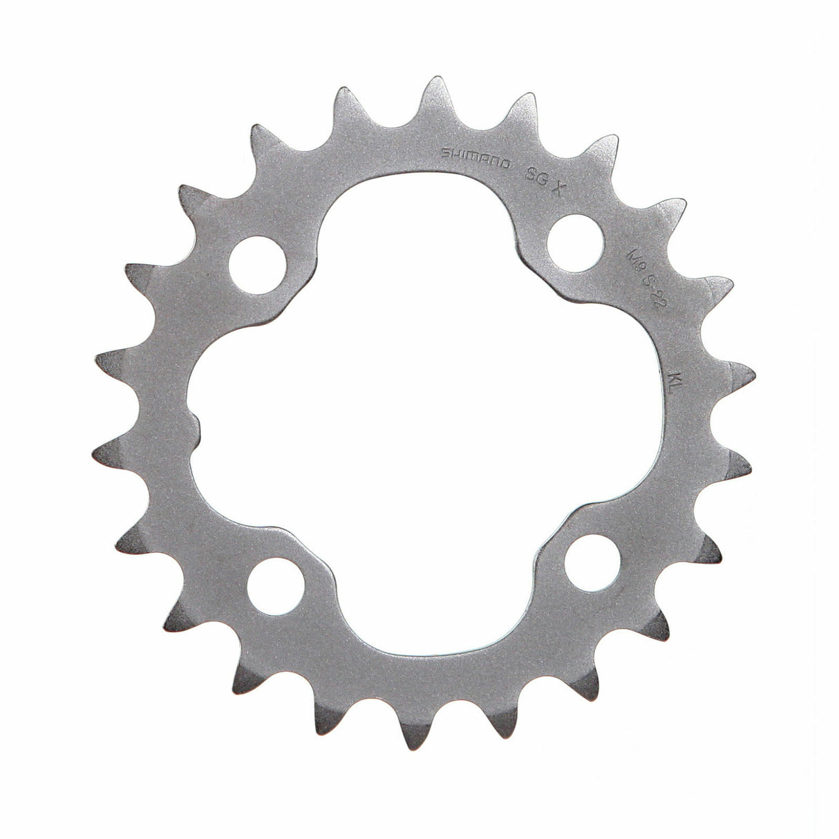 Shimano Deore FC-M532 Chainring - 22T - 64mm BCD - 3 x 9 - Silver - Sportandleisure.com (6968120311962)