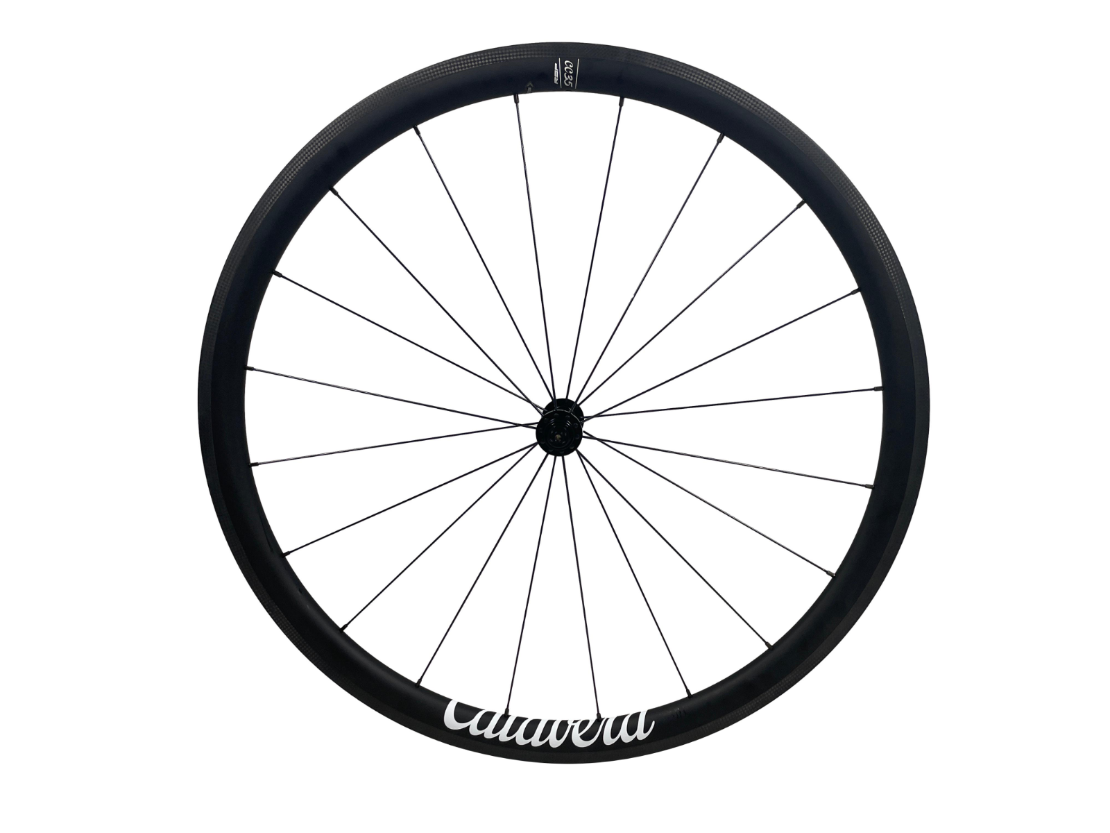 RSP Calavera CC35 Carbon Road Bike Front Wheel - 700c - 35mm Rim - RRP: £387 - Sportandleisure.com (7115327701146)